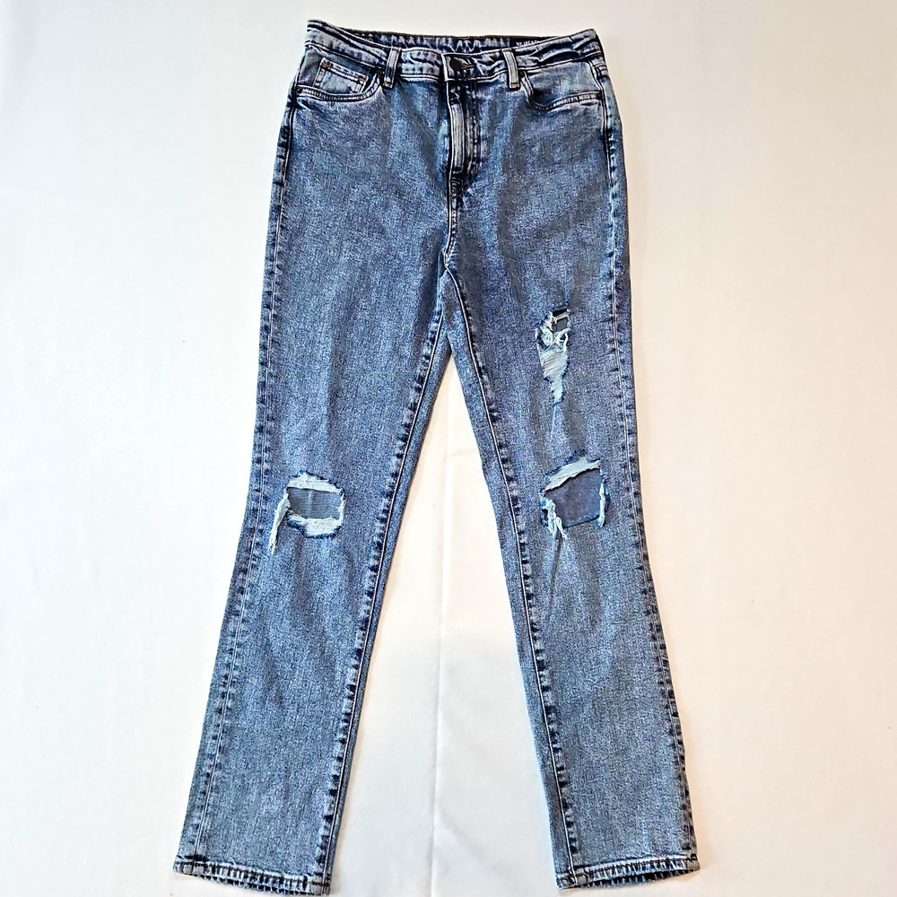 Buffalo David Bitton WE ARE DENIM Women’s High Rise Straight Med Wash Jeans 30